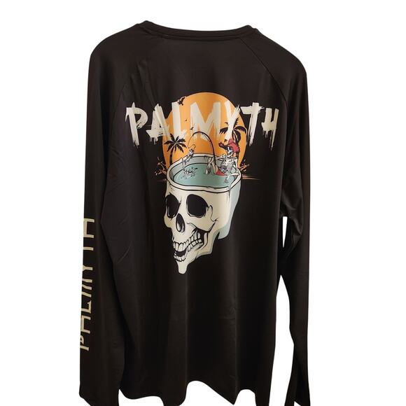 Palmyth Fishing Shirts for Men Long Sleeve UPF 50+ - 2XL -New with Tags - Picture 2 of 8